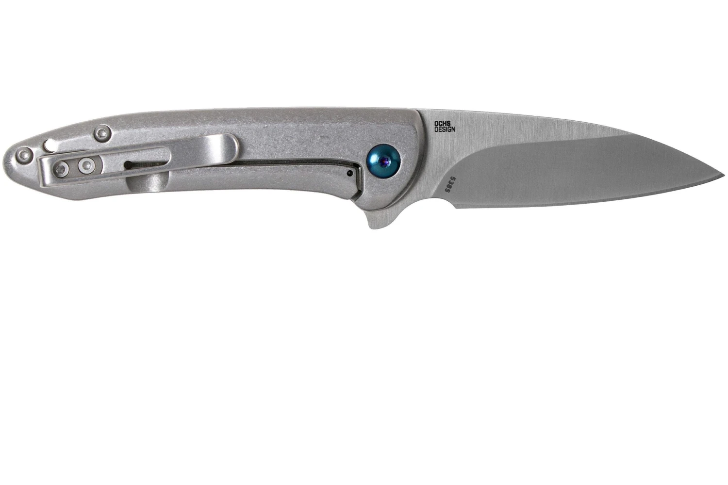 CRKT Delineation Silver 5385 Couteau De Poche, Eric Ochs Design 4 CRKT Delineation Silver 5385 Couteau De Poche, Eric Ochs Design – Image 2