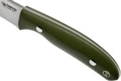 Casström Safari Olive G10 Couteau De Chasse 10607 Leather Sheath, Alan Wood Design -Spyder Couteau Magasin CM10607 05 casstrom