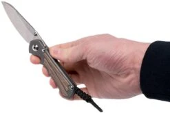 Chris Reeve Inkosi Small Natural Micarta Inlays Insingo Couteau, Droitier -Spyder Couteau Magasin CRINKS IN MI N 08 chris reeve crinks in mi n 08