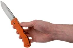 Cold Steel Ultimate Hunter 30URY S35VN Orange Plain Edge Couteau De Poche -Spyder Couteau Magasin CS30URY 08 cold steel