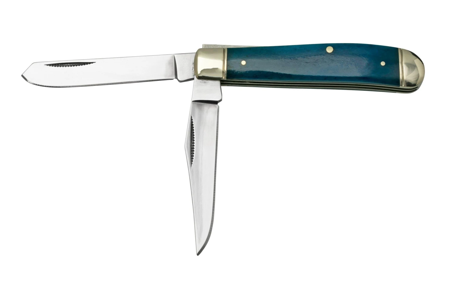 Cold Steel Mini Trapper FL-MTRPR-B Blue Bone, Couteau De Poche 3 Cold Steel Mini Trapper FL-MTRPR-B Blue Bone, Couteau De Poche