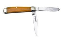 Cold Steel Mini Trapper FL-MTRPR-Y Yellow Bone, Couteau De Poche -Spyder Couteau Magasin CSFLMTRPRY 02 coldsteel