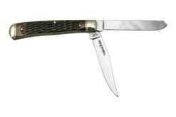 Cold Steel Trapper FL-TRPR-J, Jigged Brown Bone, Couteau De Poche -Spyder Couteau Magasin CSFLTRPRJ 02 coldsteel