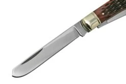 Cold Steel Trapper FL-TRPR-J, Jigged Brown Bone, Couteau De Poche -Spyder Couteau Magasin CSFLTRPRJ 03 coldsteel