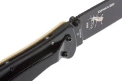 ESEE Knives Zancudo D2 Desert Tan-Black, BRKR2DTB Couteau De Poche -Spyder Couteau Magasin EE ZANCUDO DT B D2 06 esee knives zancudo ee zancudo dt b d2 06