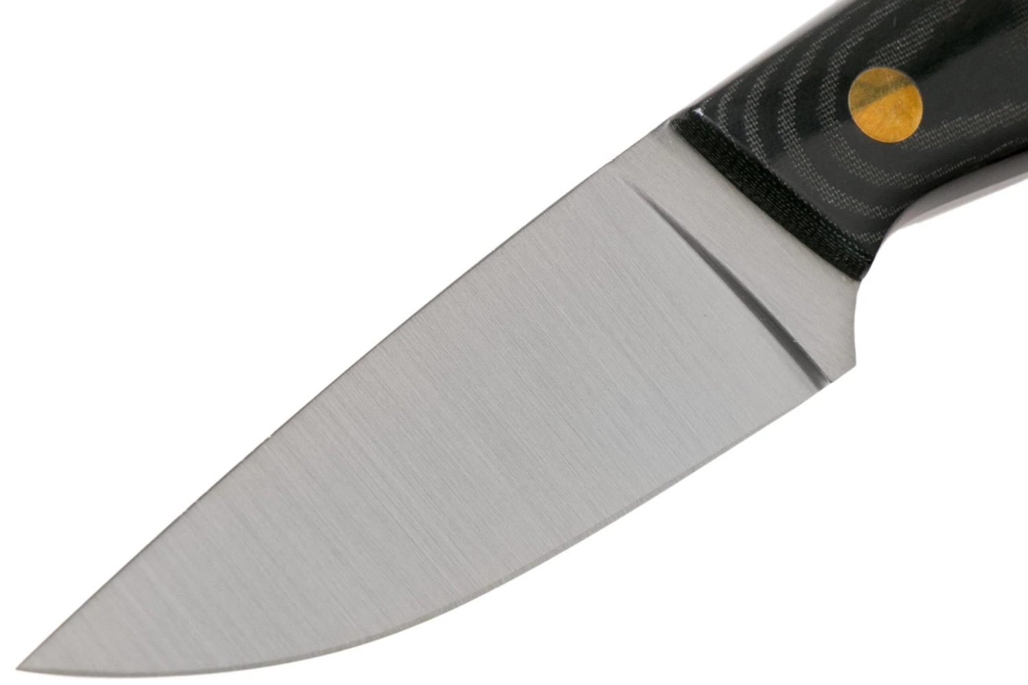 Brisa Bobtail 80, 035-L Flat Black Micarta, Couteau De Cou 5 Brisa Bobtail 80, 035-L Flat Black Micarta, Couteau De Cou – Image 3