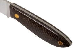 Brisa Bobtail 80, 036-L Flat Bison Micarta, Couteau De Chasse -Spyder Couteau Magasin ENZ 036 L 05 enzo brisa