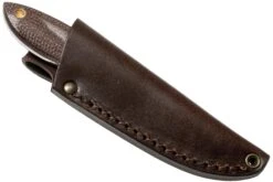 Brisa Bobtail 80, 036-L Flat Bison Micarta, Couteau De Chasse -Spyder Couteau Magasin ENZ 036 L 06 enzo brisa