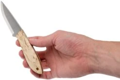 Brisa Bobtail 80 Curly Birch Handle, 12C27 Scandi, Multicarry étui 9950 15 Brisa Bobtail 80 Curly Birch Handle, 12C27 Scandi, Multicarry étui 9950 -Spyder Couteau Magasin ENZ 9950 06 enzo