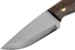 Brisa Bobtail 80 Bison Micarta Handle, 12C27 Scandi, Multicarry Sheath 9954 -Spyder Couteau Magasin ENZ 9954 03 enzo knives