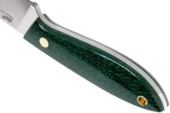 Brisa Bobtail 80 Green Micarta Handle, 12C27, Multicarry Sheath 9957 -Spyder Couteau Magasin ENZ 9957 04 enzo knives