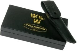 Fällkniven TK1 Trois Couronnes, Desert Ironwood, étui En Cuir -Spyder Couteau Magasin FKTK1 09 fallkniven