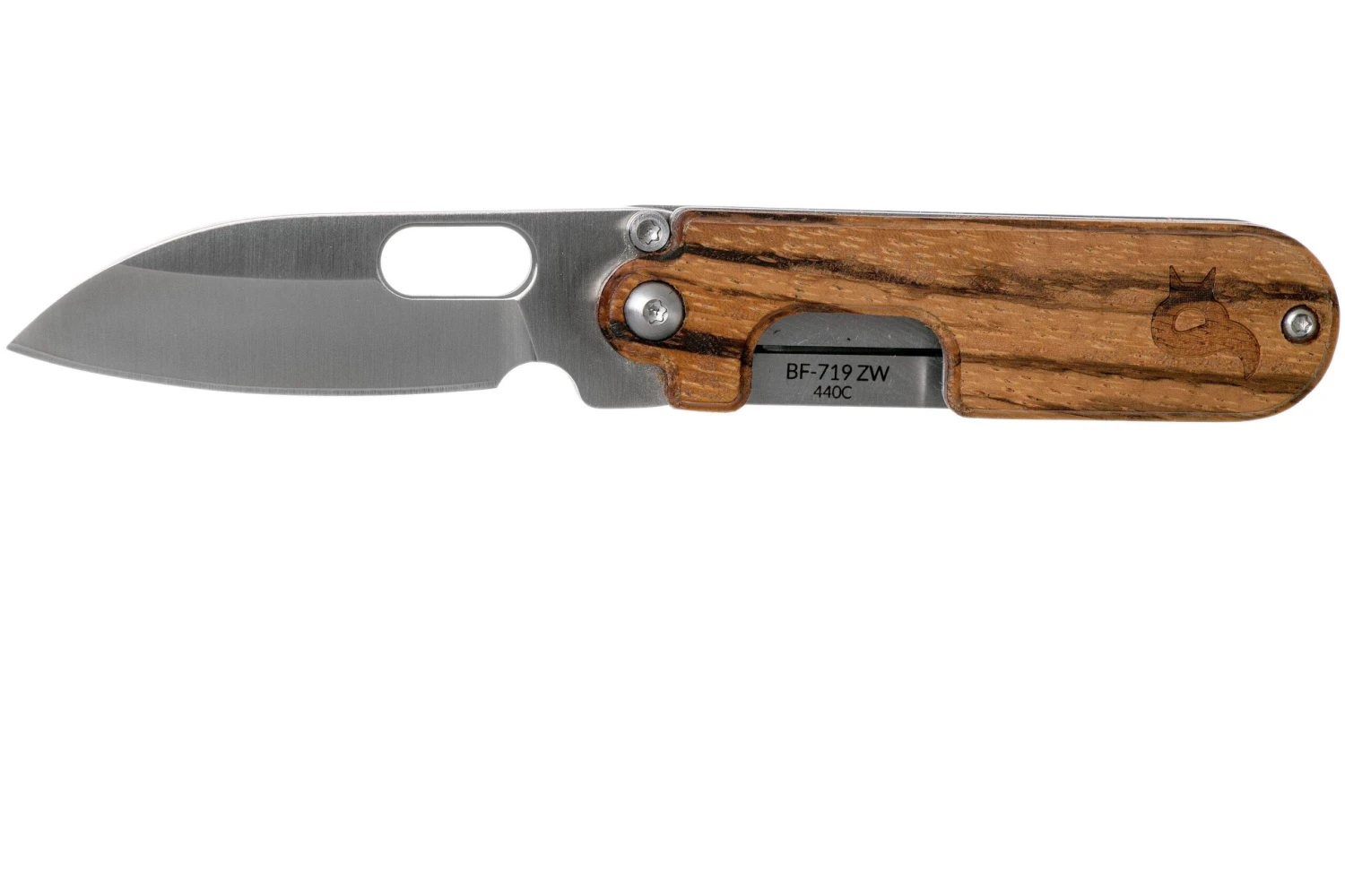 Fox Bean Gen 2 Zebra BF-719ZW Black Fox Couteau De Poche, Serge Panchenko Design 3 Fox Bean Gen 2 Zebra BF-719ZW Black Fox Couteau De Poche, Serge Panchenko Design