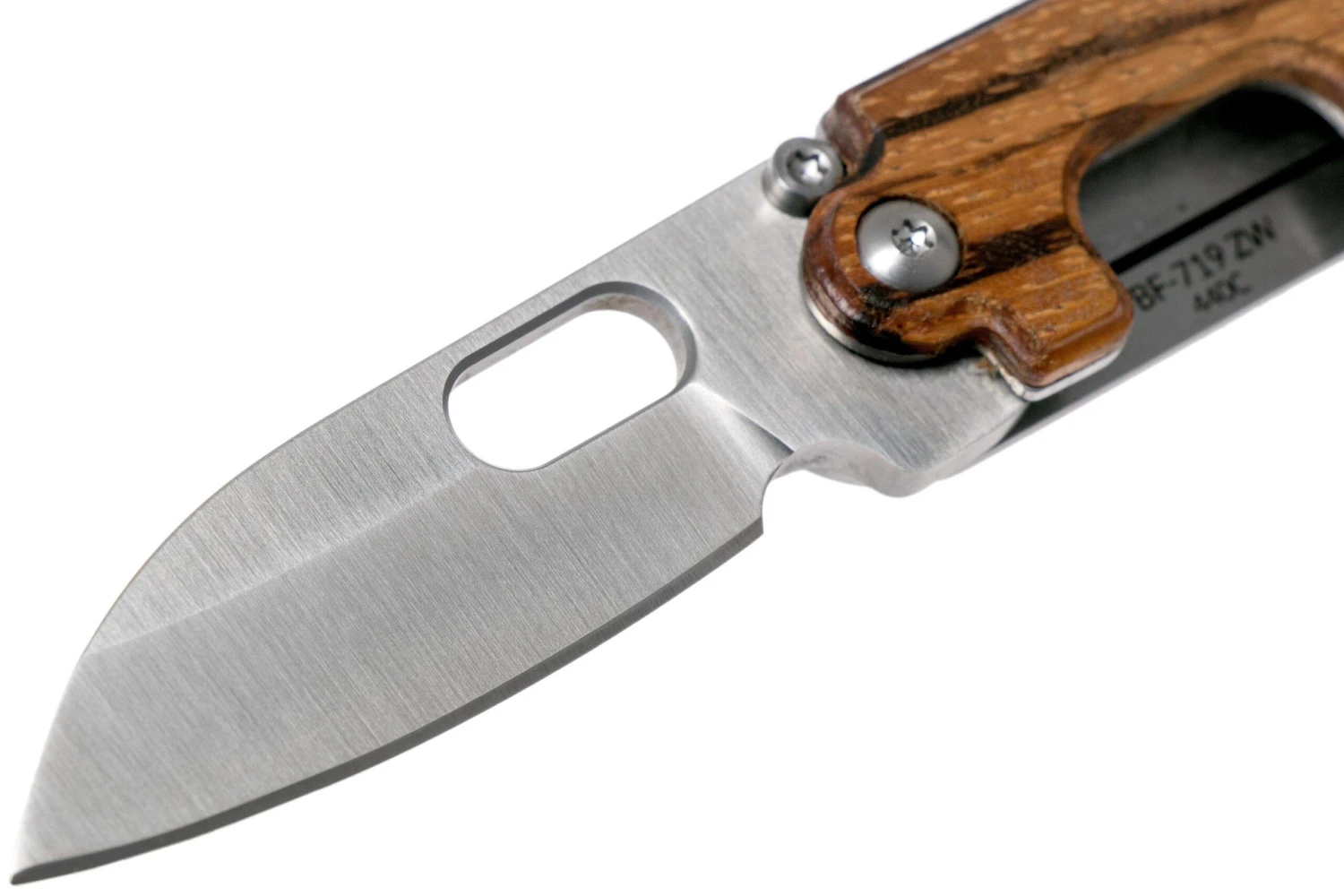 Fox Bean Gen 2 Zebra BF-719ZW Black Fox Couteau De Poche, Serge Panchenko Design 5 Fox Bean Gen 2 Zebra BF-719ZW Black Fox Couteau De Poche, Serge Panchenko Design – Image 3