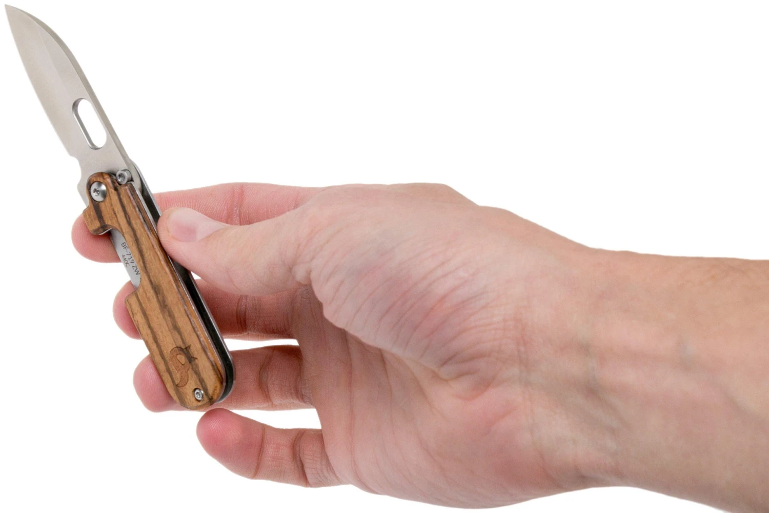 Fox Bean Gen 2 Zebra BF-719ZW Black Fox Couteau De Poche, Serge Panchenko Design 10 Fox Bean Gen 2 Zebra BF-719ZW Black Fox Couteau De Poche, Serge Panchenko Design – Image 8