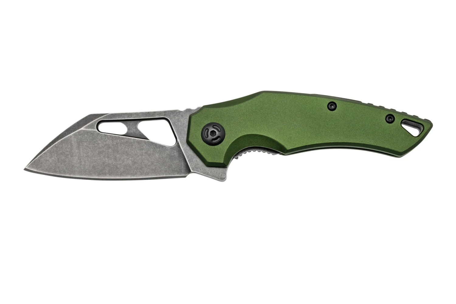 Fox Edge Atrax Black, Green Aluminium FE-026AOD Couteau De Poche 3 Fox Edge Atrax Black, Green Aluminium FE-026AOD Couteau De Poche