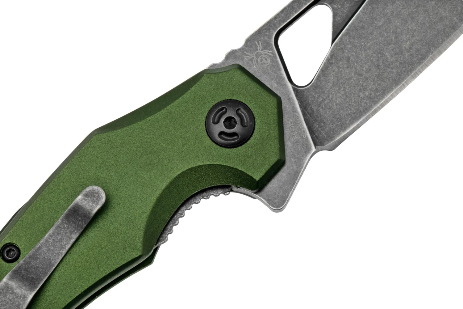 Fox Edge Atrax Black, Green Aluminium FE-026AOD Couteau De Poche 7 Fox Edge Atrax Black, Green Aluminium FE-026AOD Couteau De Poche – Image 5