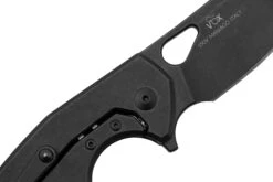 Fox Yaru FX-527CF-2 Snake Skin Fat Carbon, Couteau De Poche, Jesper Voxnaes Design -Spyder Couteau Magasin FOFX 527CF 2 05 foxknives