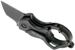 Fox Mini-TA FX-536B Black, Couteau De Poche Porte-clés -Spyder Couteau Magasin FOFX 536B 03 fox knives