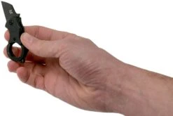 Fox Mini-TA FX-536B Black, Couteau De Poche Porte-clés -Spyder Couteau Magasin FOFX 536B 06 fox knives