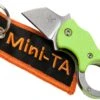 Fox Mini-TA FX-536G Green, Couteau De Poche Porte-clés -Spyder Couteau Magasin FOFX 536G 01 fox knives