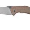 Fox Knives Italicus FX-540NA Natural Micarta Couteau De Poche, Antonio Di Gennaro Design -Spyder Couteau Magasin FOFX 540NA 01 fox knives