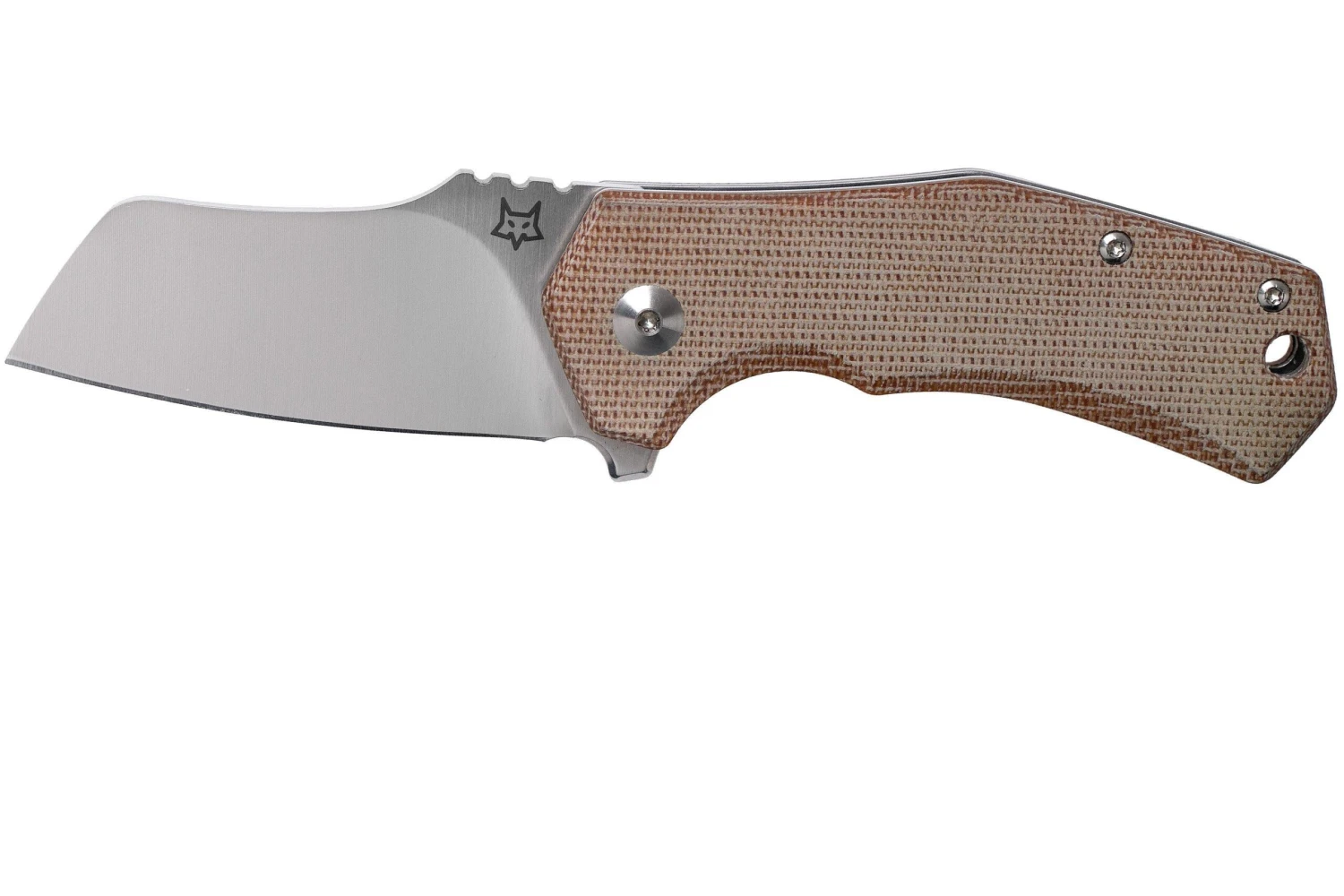 Fox Knives Italicus FX-540NA Natural Micarta Couteau De Poche, Antonio Di Gennaro Design 3 Fox Knives Italicus FX-540NA Natural Micarta Couteau De Poche, Antonio Di Gennaro Design