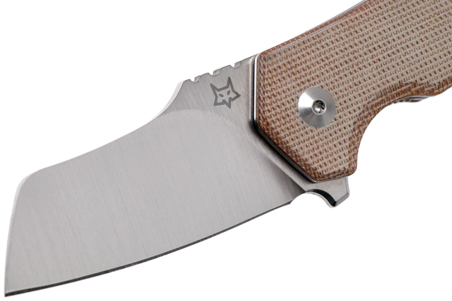 Fox Knives Italicus FX-540NA Natural Micarta Couteau De Poche, Antonio Di Gennaro Design 5 Fox Knives Italicus FX-540NA Natural Micarta Couteau De Poche, Antonio Di Gennaro Design – Image 3