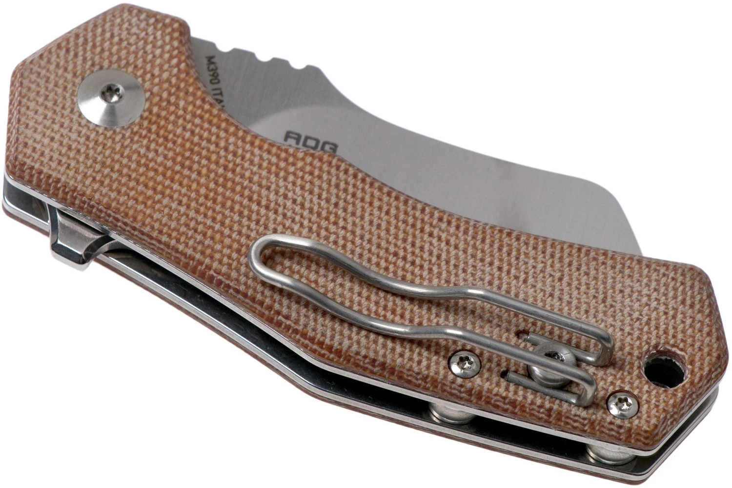 Fox Knives Italicus FX-540NA Natural Micarta Couteau De Poche, Antonio Di Gennaro Design 6 Fox Knives Italicus FX-540NA Natural Micarta Couteau De Poche, Antonio Di Gennaro Design – Image 4