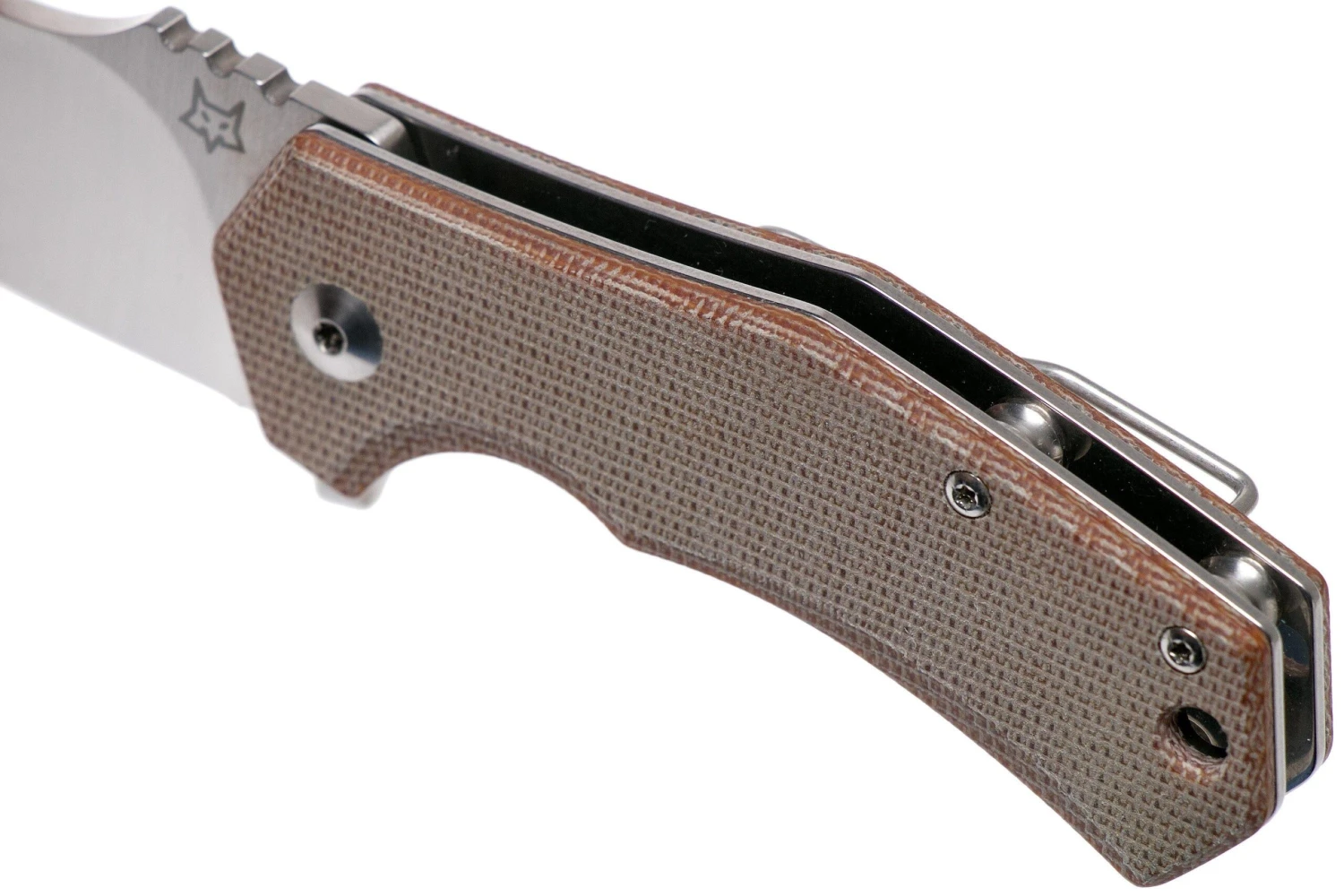 Fox Knives Italicus FX-540NA Natural Micarta Couteau De Poche, Antonio Di Gennaro Design 9 Fox Knives Italicus FX-540NA Natural Micarta Couteau De Poche, Antonio Di Gennaro Design – Image 7