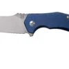 Fox Knives Italicus FX-540TIBL Blue Titanium Couteau De Poche, Antonio Di Gennaro Design -Spyder Couteau Magasin FOFX 540TIBL 01 fox knives