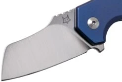 Fox Knives Italicus FX-540TIBL Blue Titanium Couteau De Poche, Antonio Di Gennaro Design -Spyder Couteau Magasin FOFX 540TIBL 03 fox knives