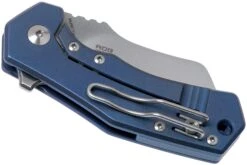 Fox Knives Italicus FX-540TIBL Blue Titanium Couteau De Poche, Antonio Di Gennaro Design -Spyder Couteau Magasin FOFX 540TIBL 04 fox knives