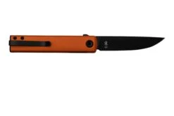 Fox Knives Chnops, FX-543 ALO, Orange Aluminum, Black Becut, Couteau De Poche, Riccardo Gobbato Design -Spyder Couteau Magasin FOFX 543ALO 02 foxknives