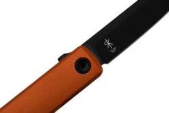 Fox Knives Chnops, FX-543 ALO, Orange Aluminum, Black Becut, Couteau De Poche, Riccardo Gobbato Design -Spyder Couteau Magasin FOFX 543ALO 05 foxknives