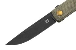 Fox Knives Chnops, FX-543MI, OD Green Micarta, M390, Couteau De Poche, Knivesandtools Exclusive -Spyder Couteau Magasin FOFX 543MI 03 fox
