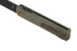 Fox Knives Chnops, FX-543MI, OD Green Micarta, M390, Couteau De Poche, Knivesandtools Exclusive -Spyder Couteau Magasin FOFX 543MI 04 fox