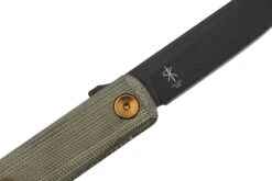 Fox Knives Chnops, FX-543MI, OD Green Micarta, M390, Couteau De Poche, Knivesandtools Exclusive -Spyder Couteau Magasin FOFX 543MI 05 fox