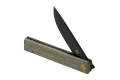 Fox Knives Chnops, FX-543MI, OD Green Micarta, M390, Couteau De Poche, Knivesandtools Exclusive -Spyder Couteau Magasin FOFX 543MI 06 fox