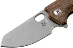 Fox Baby Core FX-608MC Natural Canvas Micarta Couteau De Poche, Jesper Voxnaes Design 11 Fox Baby Core FX-608MC Natural Canvas Micarta Couteau De Poche, Jesper Voxnaes Design -Spyder Couteau Magasin FOFX 608MC 03 fox knives