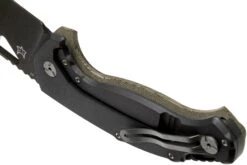 Fox El Capitan SK-02 PVD Summit Knife Co, Black PVD Couteau De Poche, Tommaso Rumici Design -Spyder Couteau Magasin FOSK 02PVD 05 fox knives