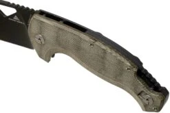 Fox El Capitan SK-02 PVD Summit Knife Co, Black PVD Couteau De Poche, Tommaso Rumici Design -Spyder Couteau Magasin FOSK 02PVD 07 fox knives