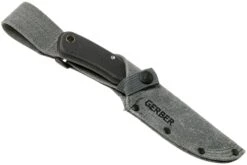 Gerber Downwind Fixed Drop Point 30-001817 Black G10, Couteau Outdoor -Spyder Couteau Magasin GE30 001817 06 gerber