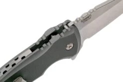 Hogue X1 Microflip Grey Wharncliffe Couteau De Poche 24162, Allen Elishewitz Design -Spyder Couteau Magasin HK24162 06 hogue