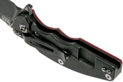 Rick Hinderer Jurassic Slicer Battle Black, Red G10 CPM 20CV Couteau De Poche -Spyder Couteau Magasin HRK JU SL BBL RD 05 rick hinderer knives