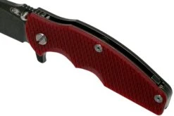 Rick Hinderer Jurassic Slicer Battle Black, Red G10 CPM 20CV Couteau De Poche -Spyder Couteau Magasin HRK JU SL BBL RD 07 rick hinderer knives