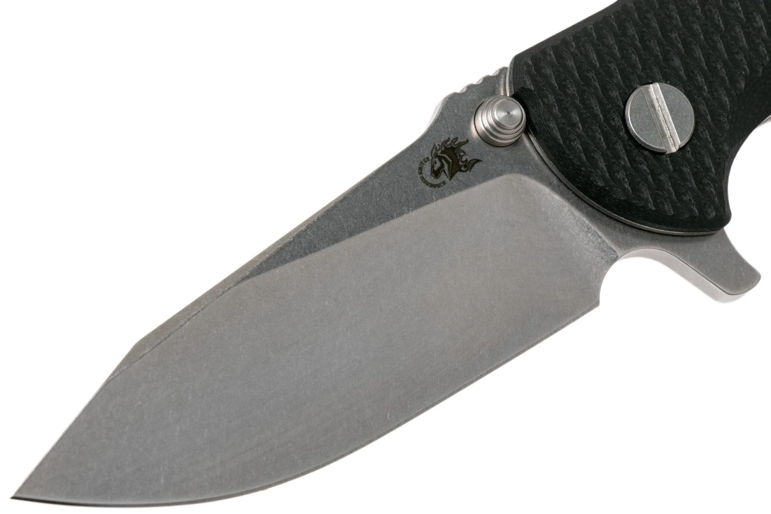 Rick Hinderer Jurassic Slicer Black G10 CPM 20CV Couteau De Poche 5 Rick Hinderer Jurassic Slicer Black G10 CPM 20CV Couteau De Poche – Image 3