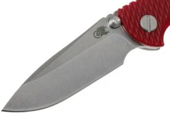 Rick Hinderer XM18 3.0” Spearpoint Non-Flipper CPM 20CV Red G10 Couteau De Poche -Spyder Couteau Magasin HRK XM18 3 SP NF RD 03 rick hinderer knives