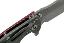 Rick Hinderer XM-18 3.5 Bowie 20CV Working Finish, Red G10 Couteau De Poche -Spyder Couteau Magasin HRK XM18 35 BW WR 06 rick hinderer knives