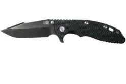 Rick Hinderer XM-18 3.5" Harpoon Spanto Blackwashed S35VN, Black G10 Couteau De Poche